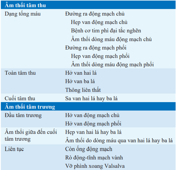 Âm thổi ở tim