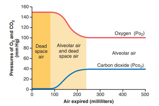Áp suất riêng phần oxy và carbon dioxide